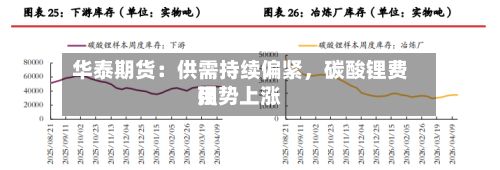 华泰期货：供需持续偏紧，碳酸锂费用强势上涨-第3张图片