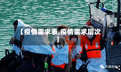 【疫情需求表,疫情需求层次】-第1张图片