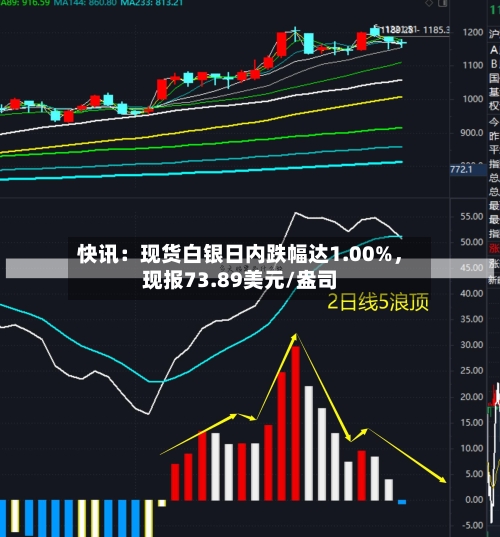 快讯:现货白银日内跌幅达1.00%,现报73.89美元/盎司